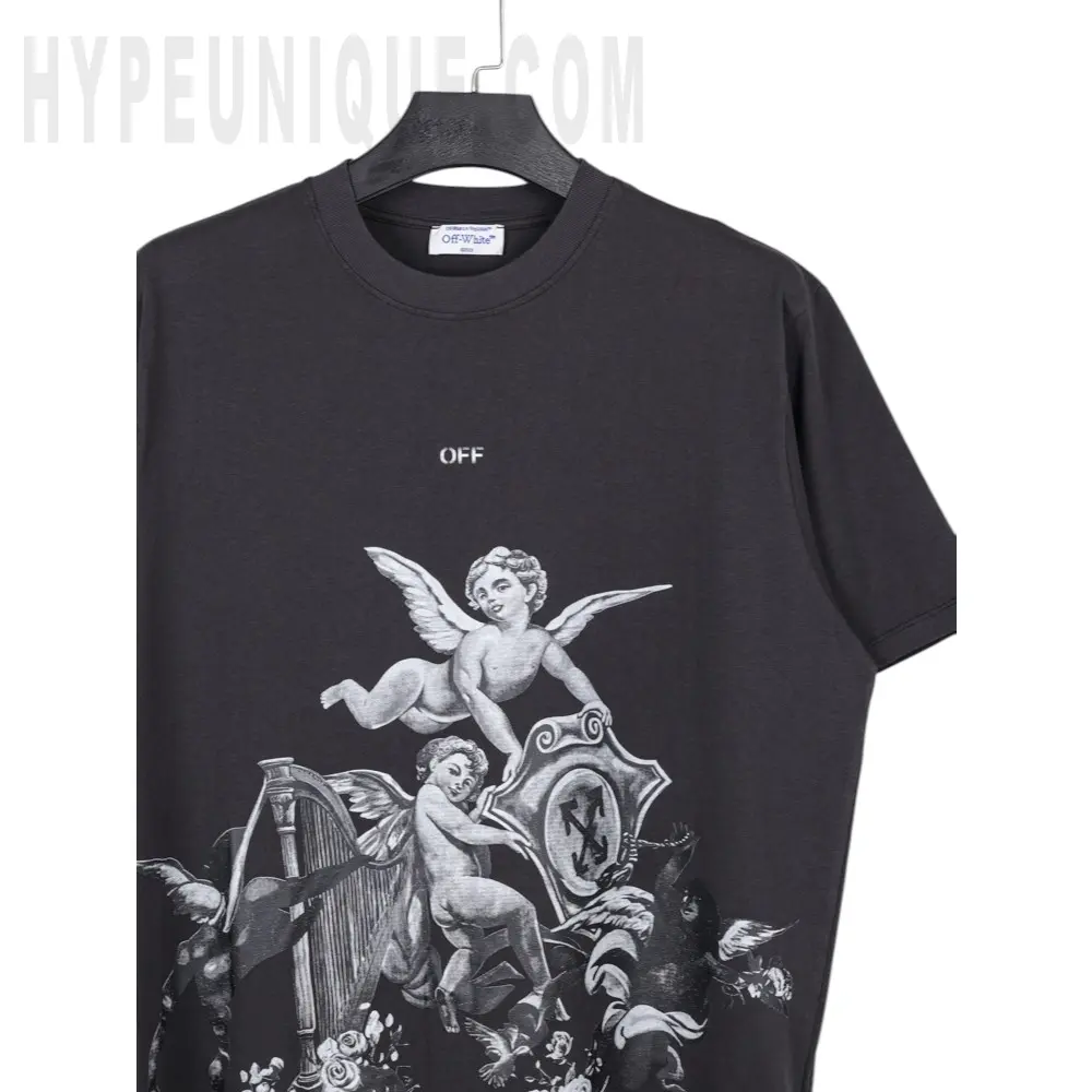The front of the clothes.