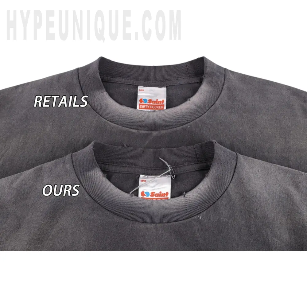 Close-up of the collar detail