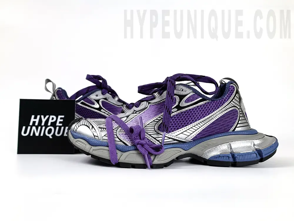 Women’s 3xl Gradient Sneaker in Purple/grey/navy