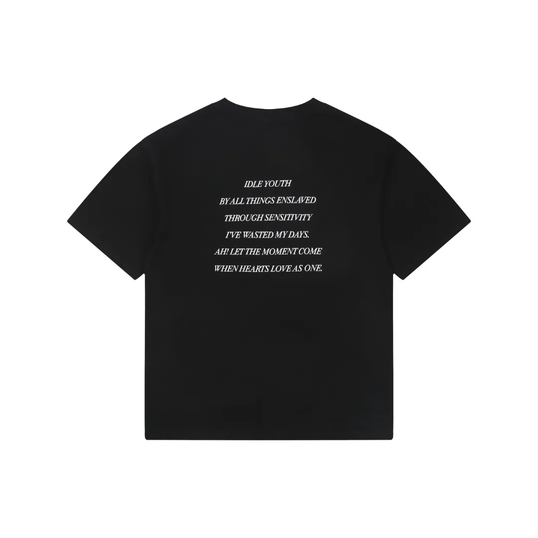 Back BLCG Faded Carnation Print T-Shirt