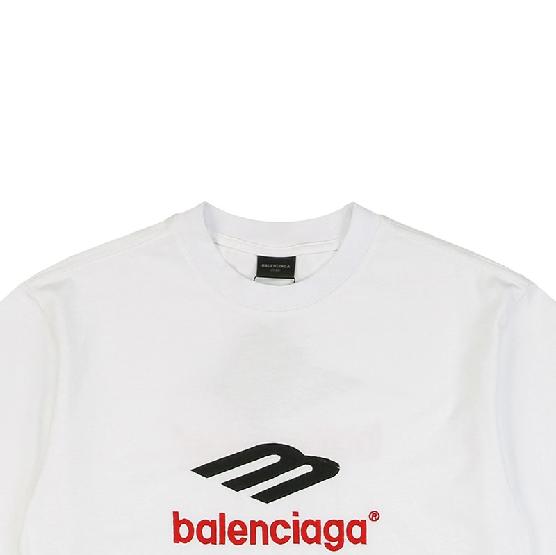 Balenciaga 3B Sports Icon Embroidered T-Shirt Reps
