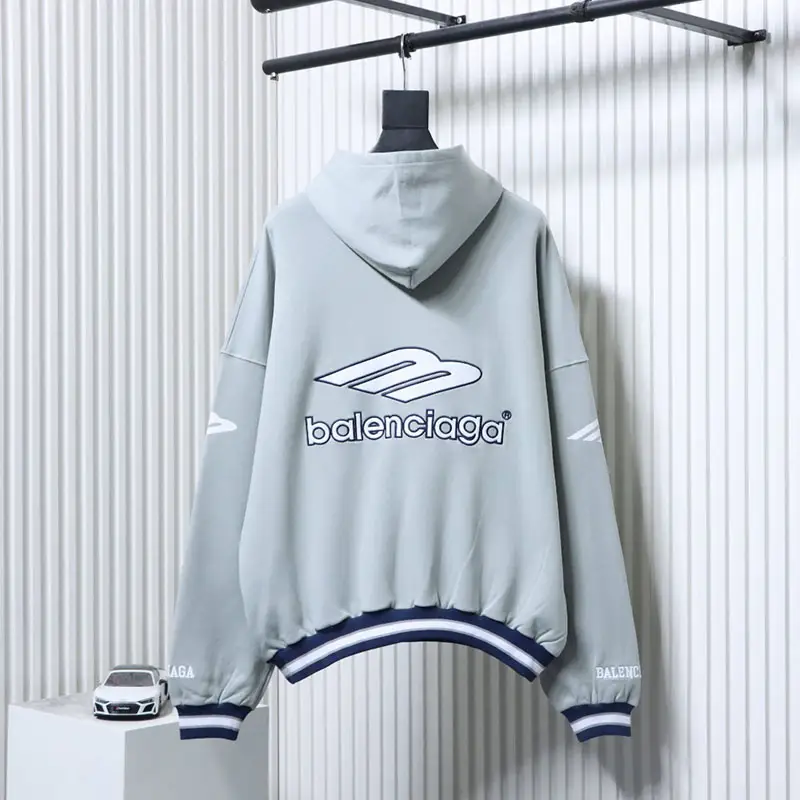 BLCG Logo Badge Appliqué Embroidered Hoodie