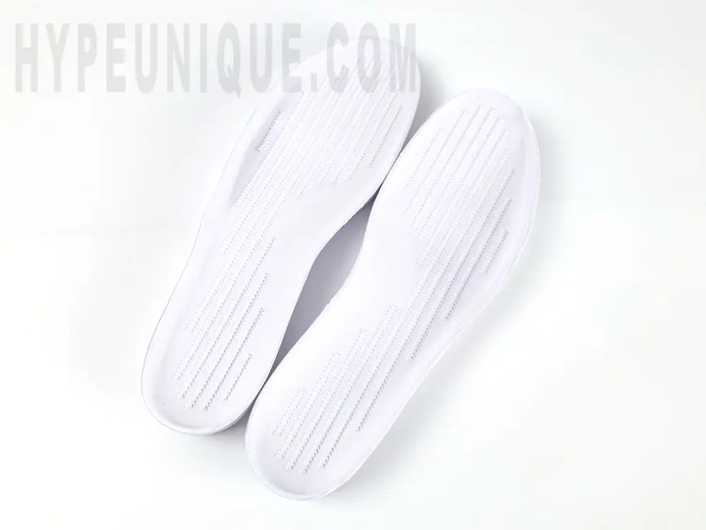 the white insole