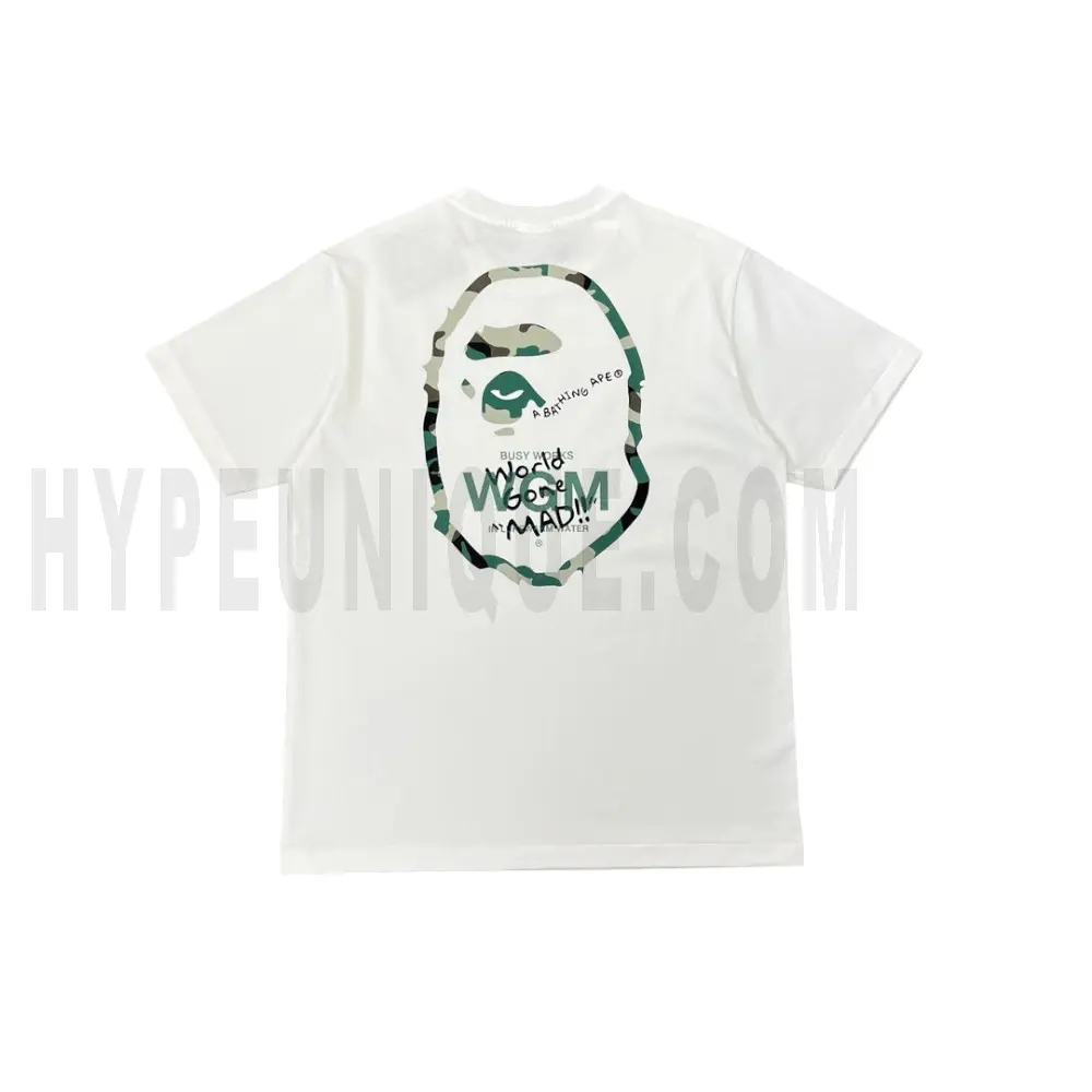 The back of the white clothes