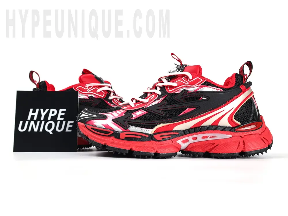 OFF-WHITE Be Right Back Black Red
