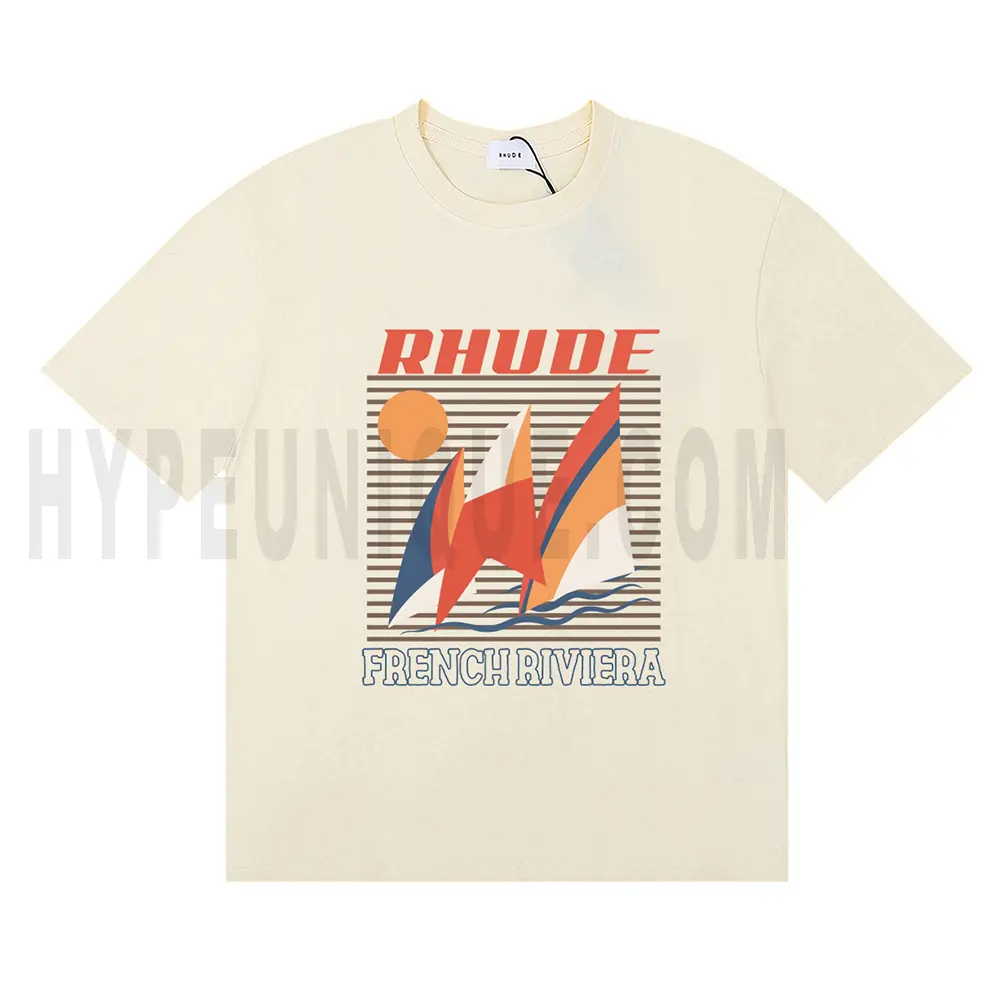 The front of the beige clothes