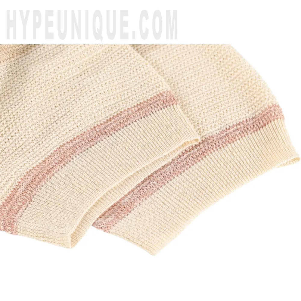 The sleeves of the clothes