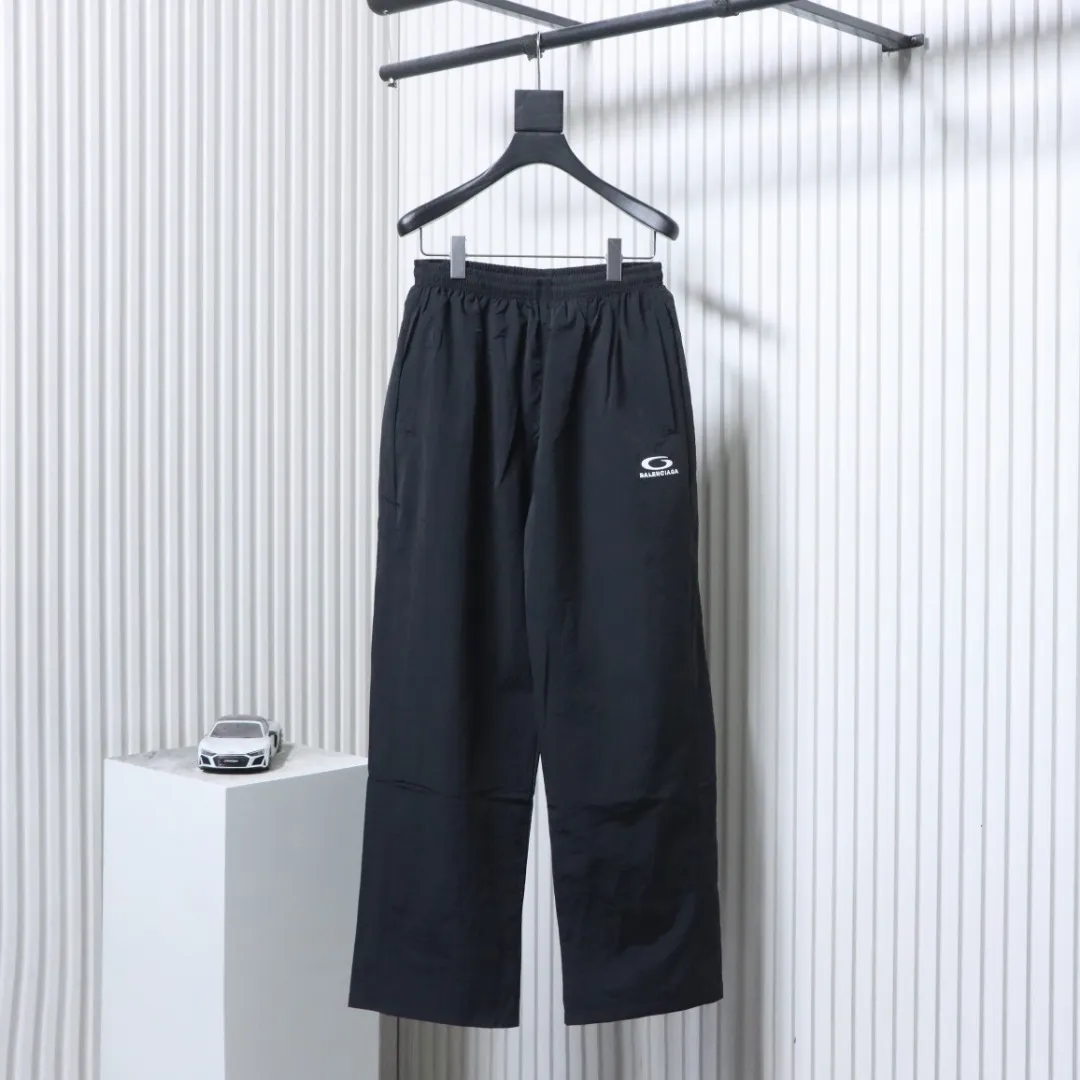 Embroidered Track Pants