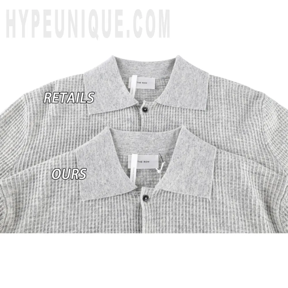 Close-up of the collar detail