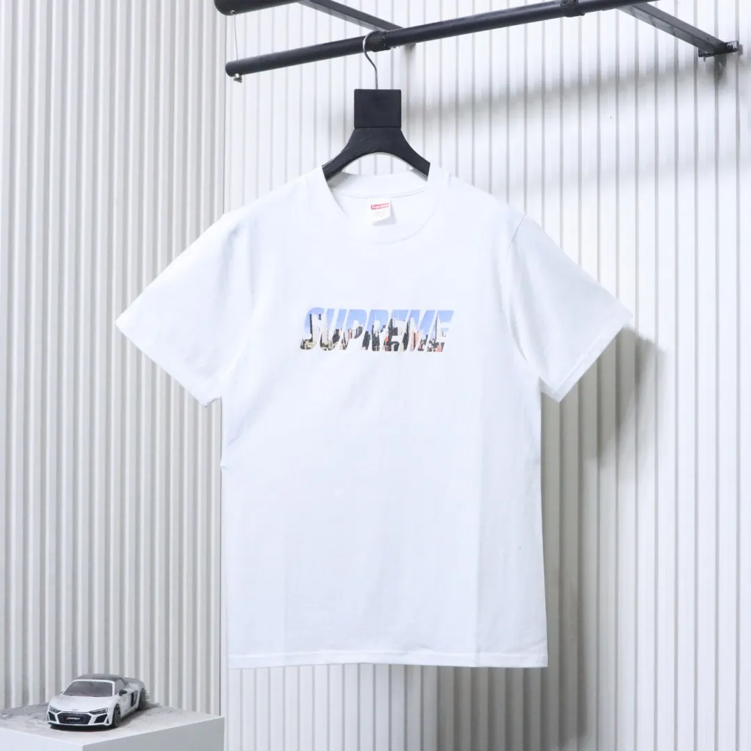 Sup City Print Cotton T-Shirt