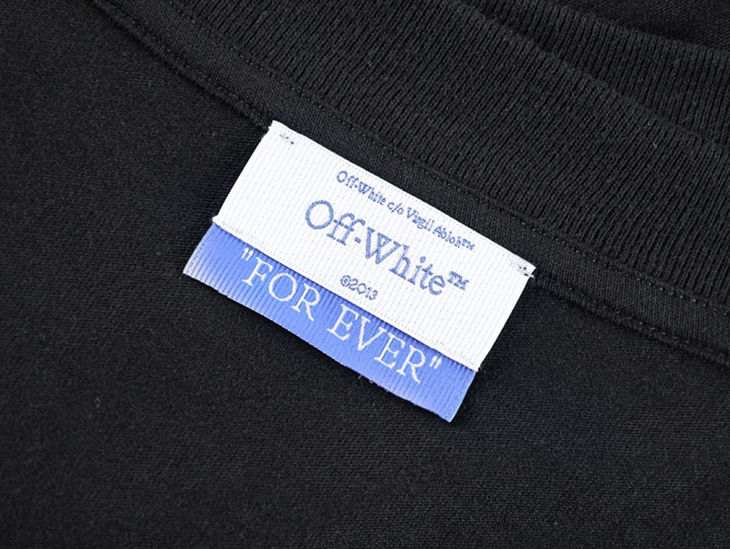 Off-White Chest Letter Print T-Shirt