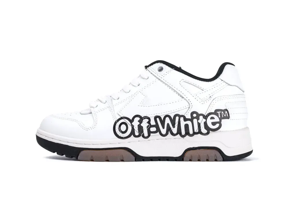 Off-White Out of Office Low ‘Logo Print – White Black’