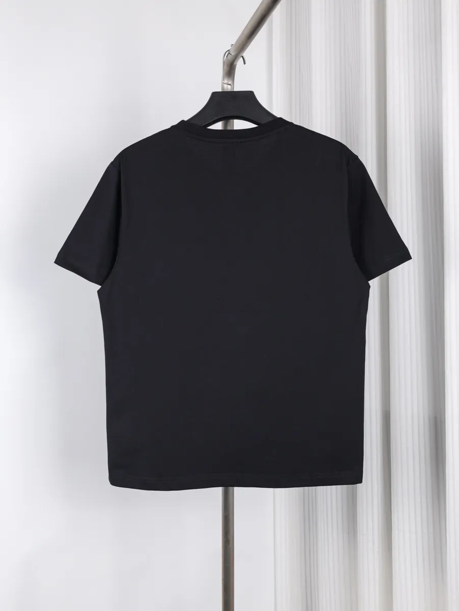 Back Pocket Anagram Colorblock Embroidered T-Shirt