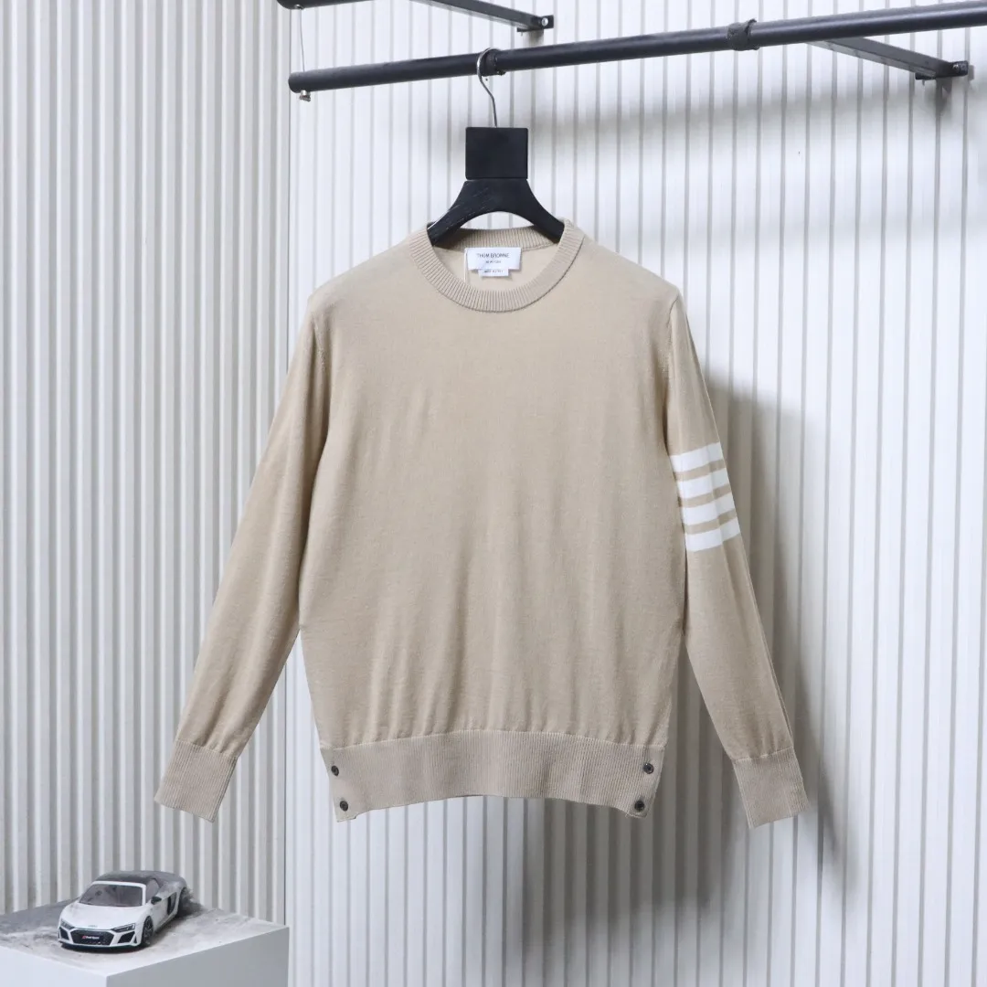 TB Superfine Merino Wool Crewneck Sweater