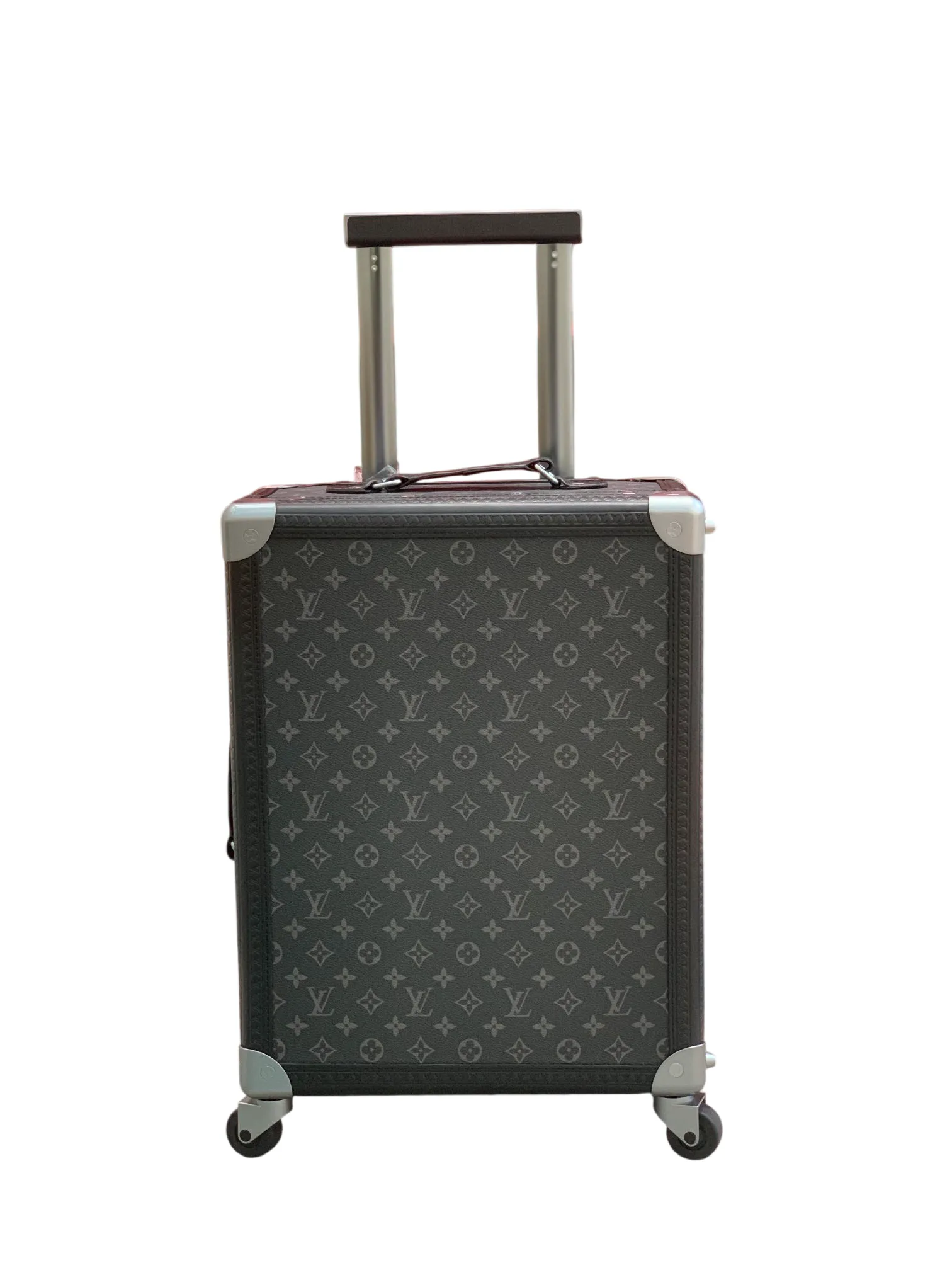Rolling Trunk “Black” Monogram Carry-On Suitcase