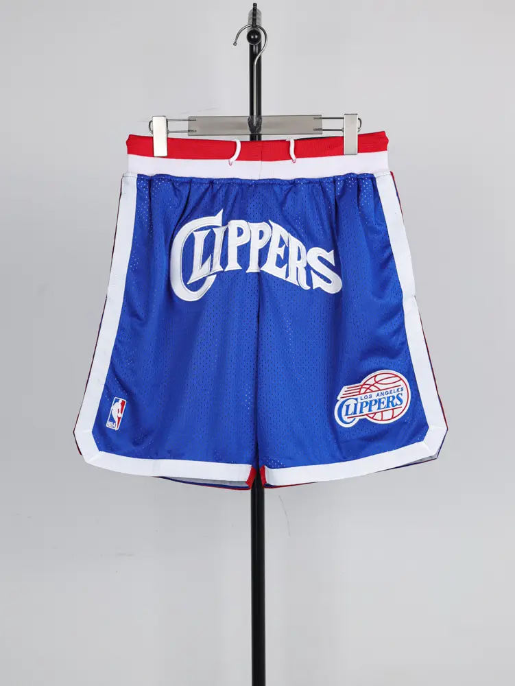 Men’s Mitchell & Ness x Just Don Royal LA Clippers 1984/85 Classics Shorts