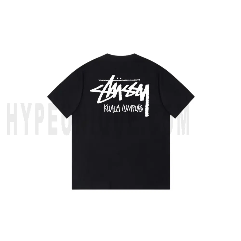 The back of the black clothes