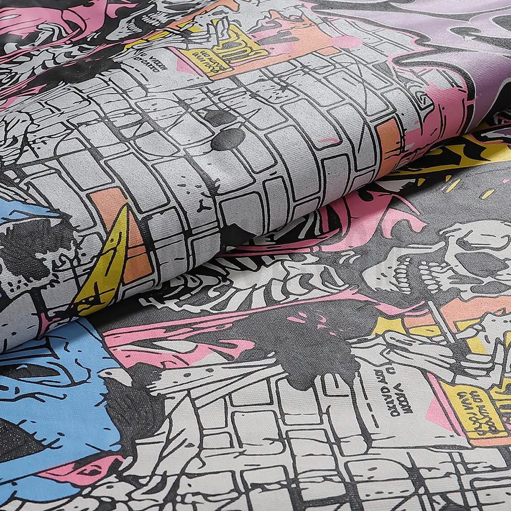 Head-turning graphic print with insane details