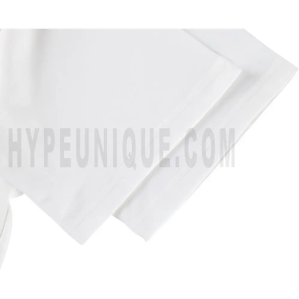 The sleeves of the white clothes