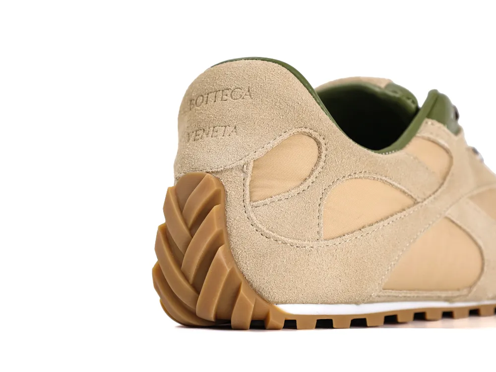BV Orbit Flash Sneakers Matcha Heel Detail
