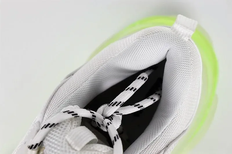 BALENCIAGA TRIPLE S SNEAKER-WHITE GREEN