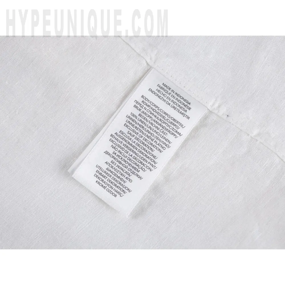 Wash Label