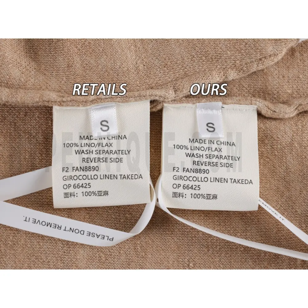 Washing Label Comparison Diagram