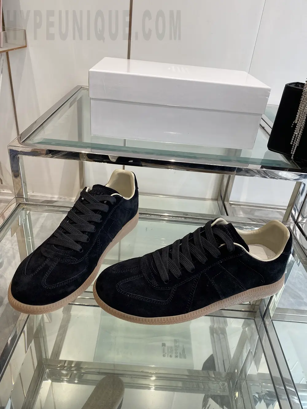 The pair of the shoes