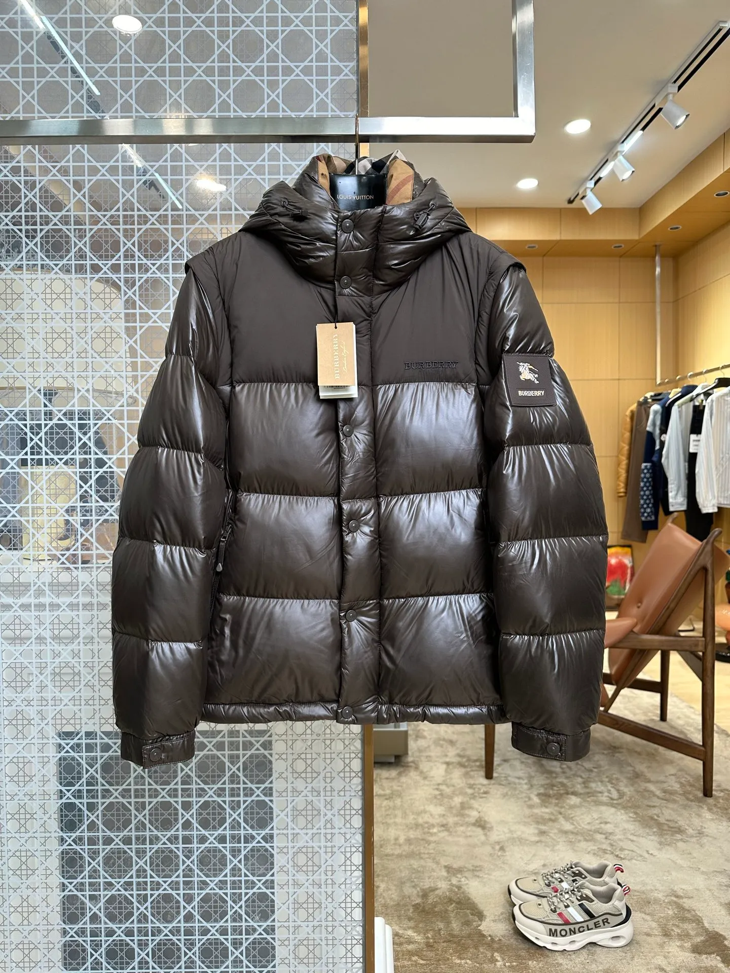 BBR 2-in-1 Detachable Sleeve Hooded Down Jacket