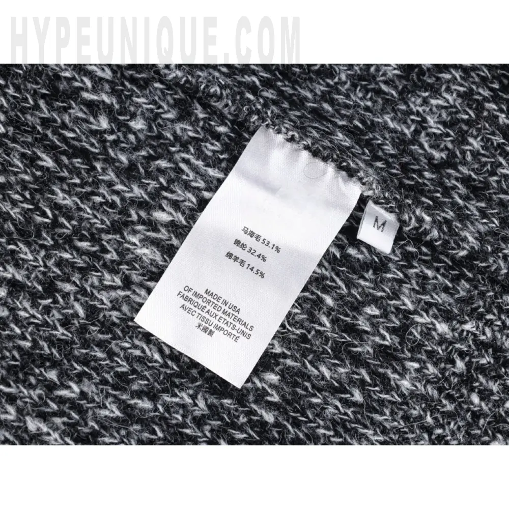 Wash Label