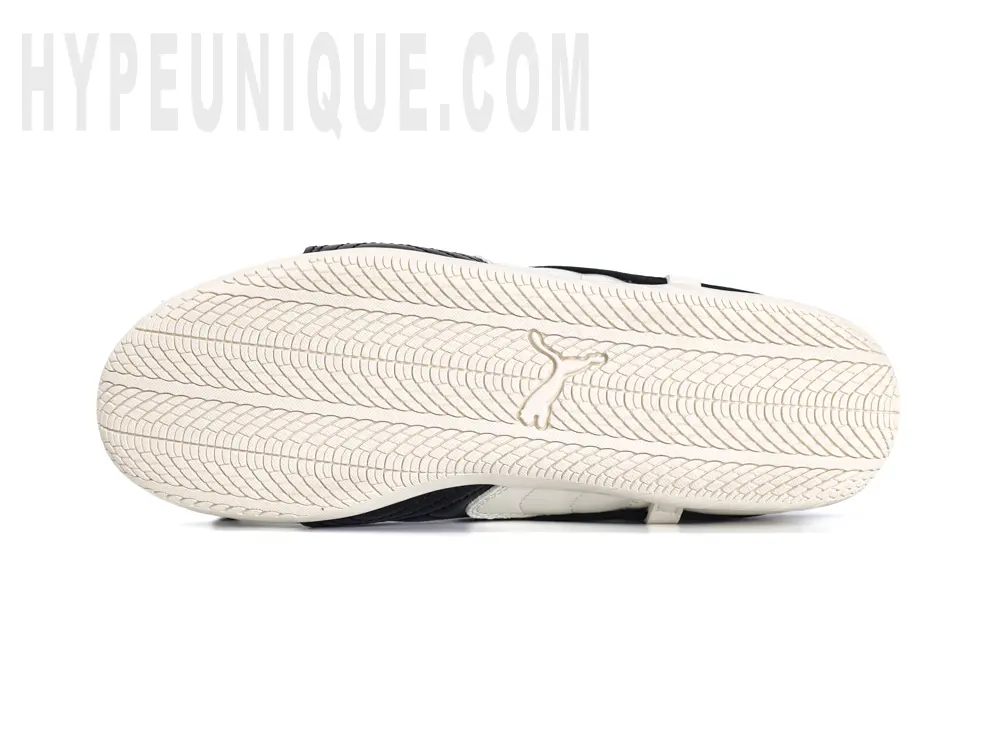the white outsole