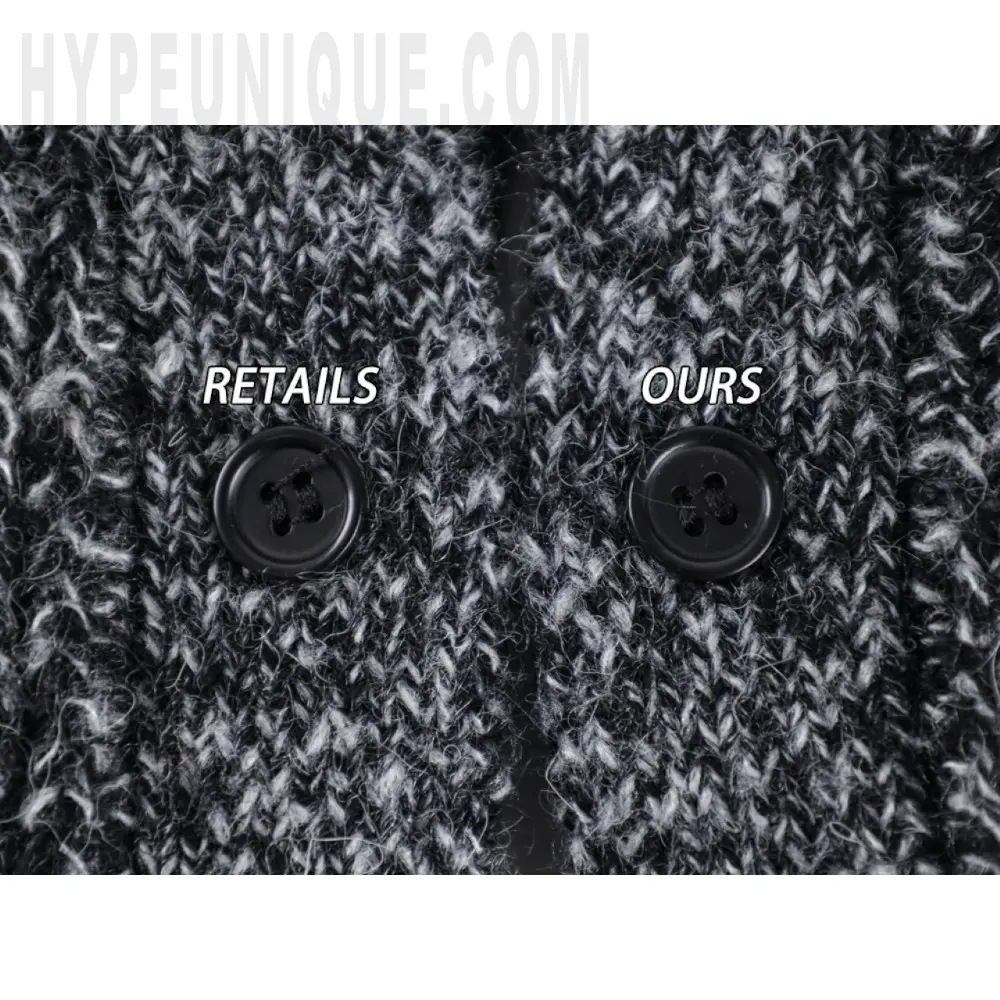 Close-up of clothes button details