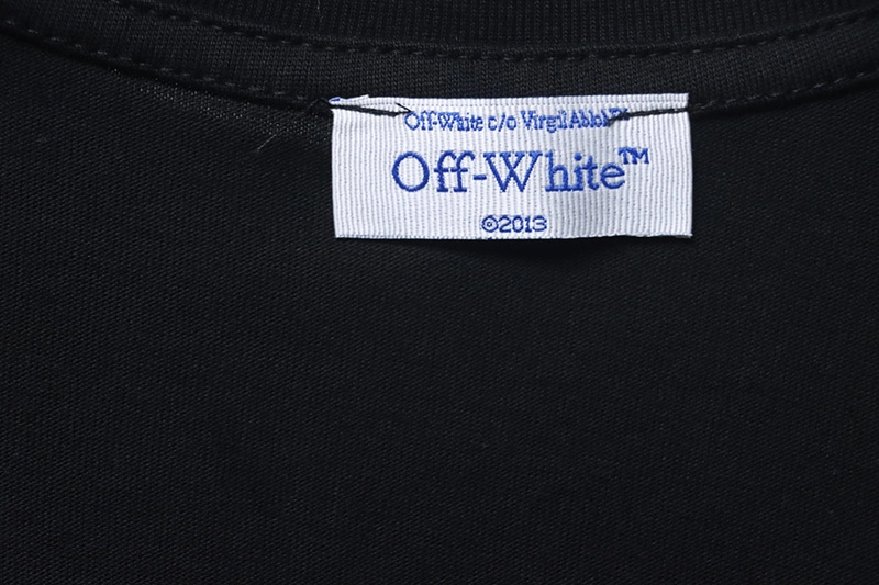 Off-White Eyes and Letters Logo Printed T-Shirt
