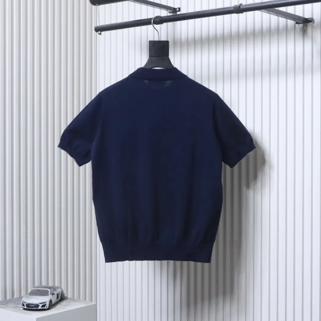 Back BC Cashmere Knit Polo Shirt