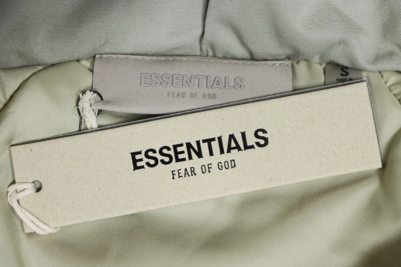 Fear Of God Essential Hooded Cotton Jacket