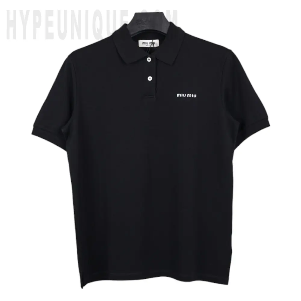 Embroidered Short Sleeve Polo Shirt