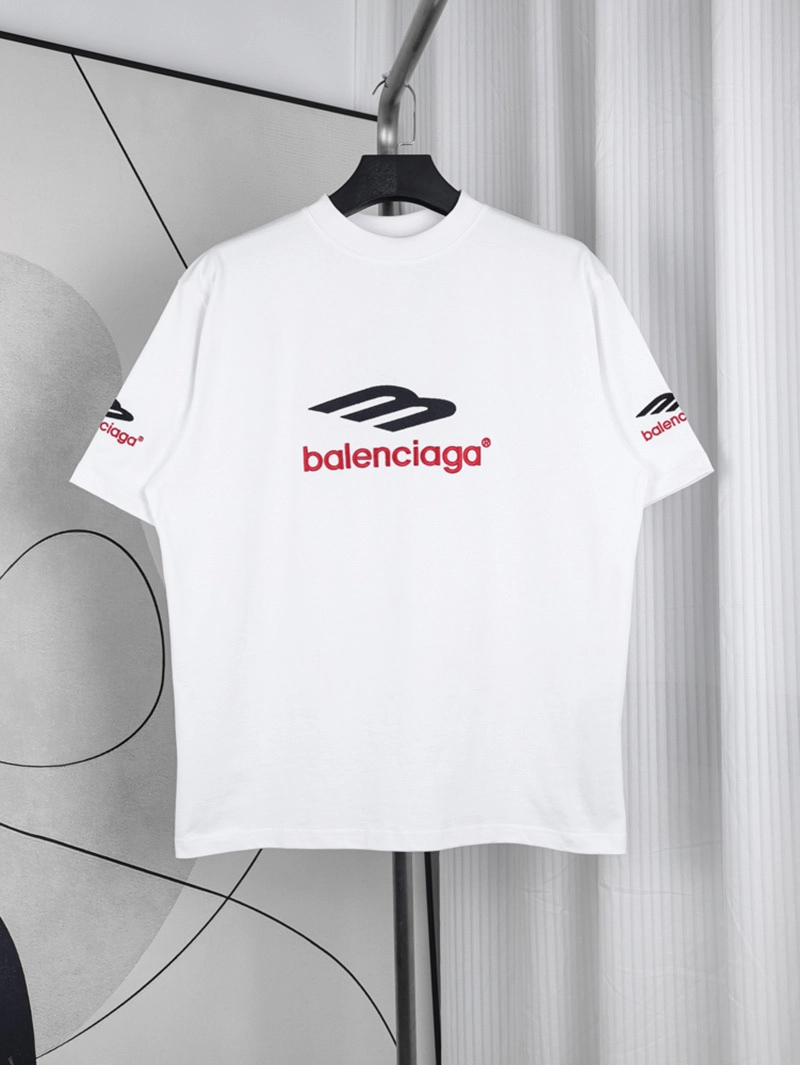 3B Letter Embroidered T-Shirt