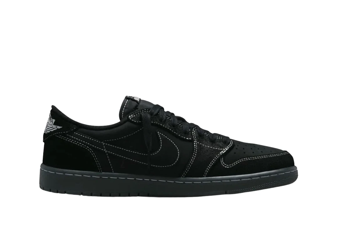 1:1 Jordan 1 Low Travis Scott Black Phantom