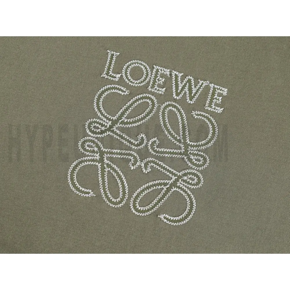 Embroidered graphic on the front of the T-shirt