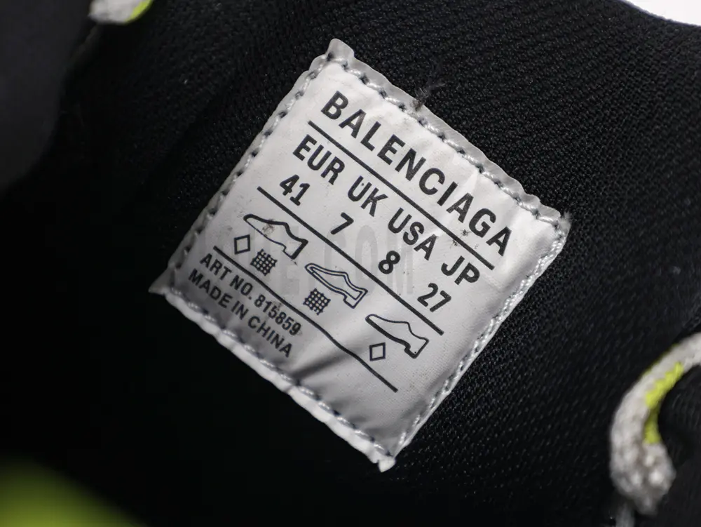 the size label