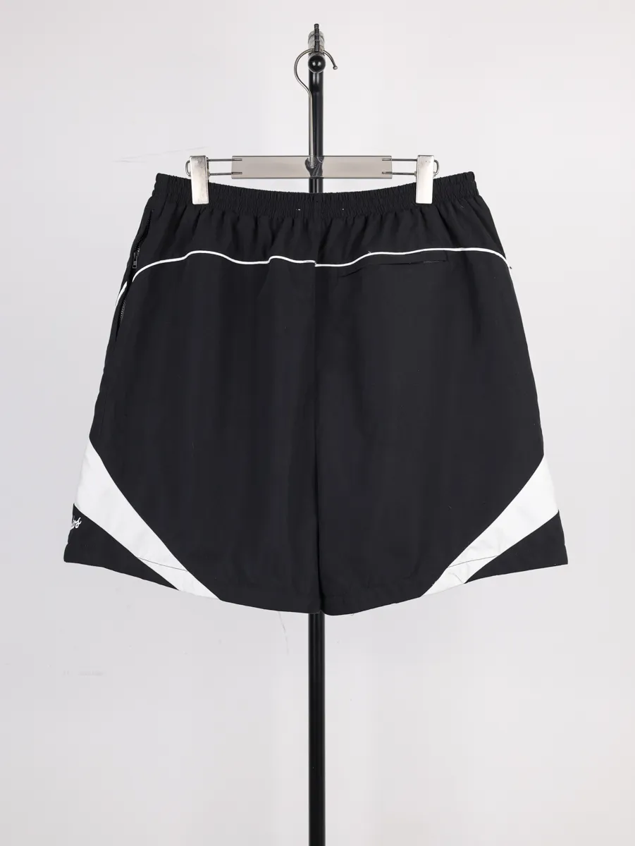 Back Acne Color-Blocked Woven Shorts