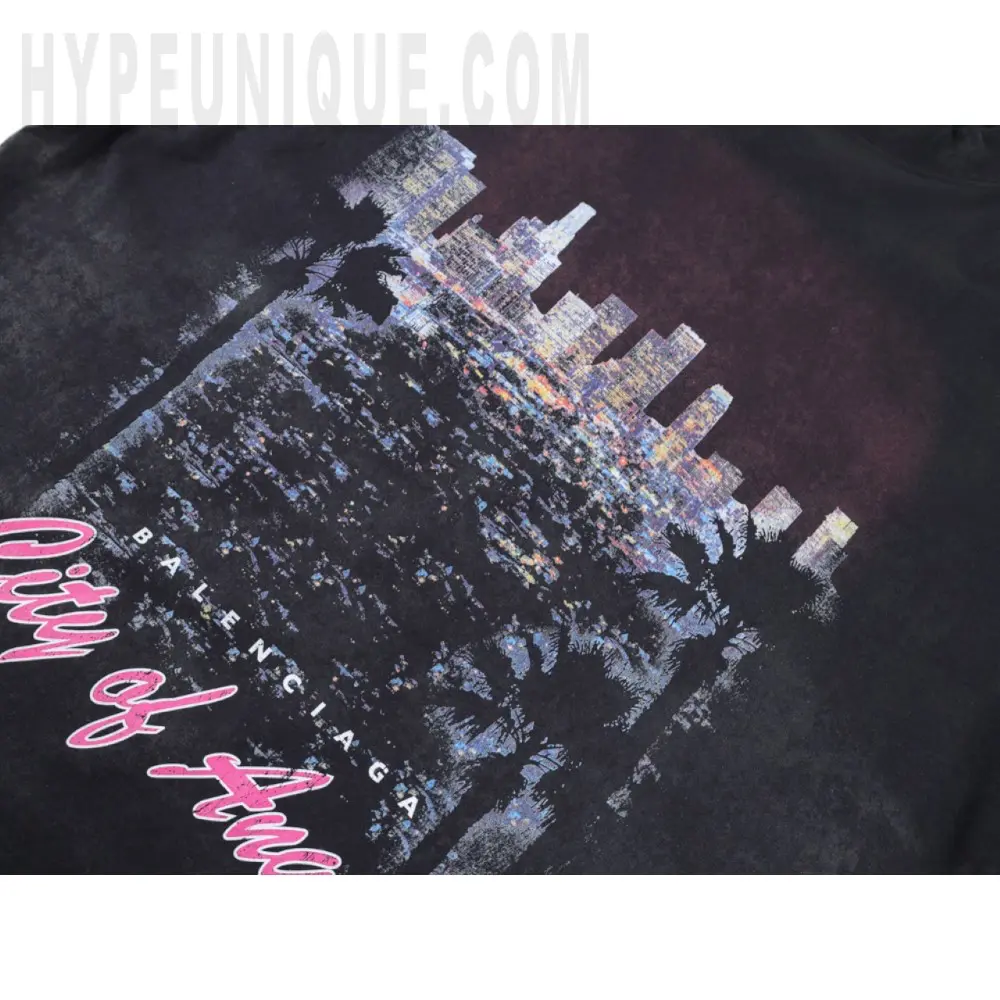 Printed graphic on the front of the garment