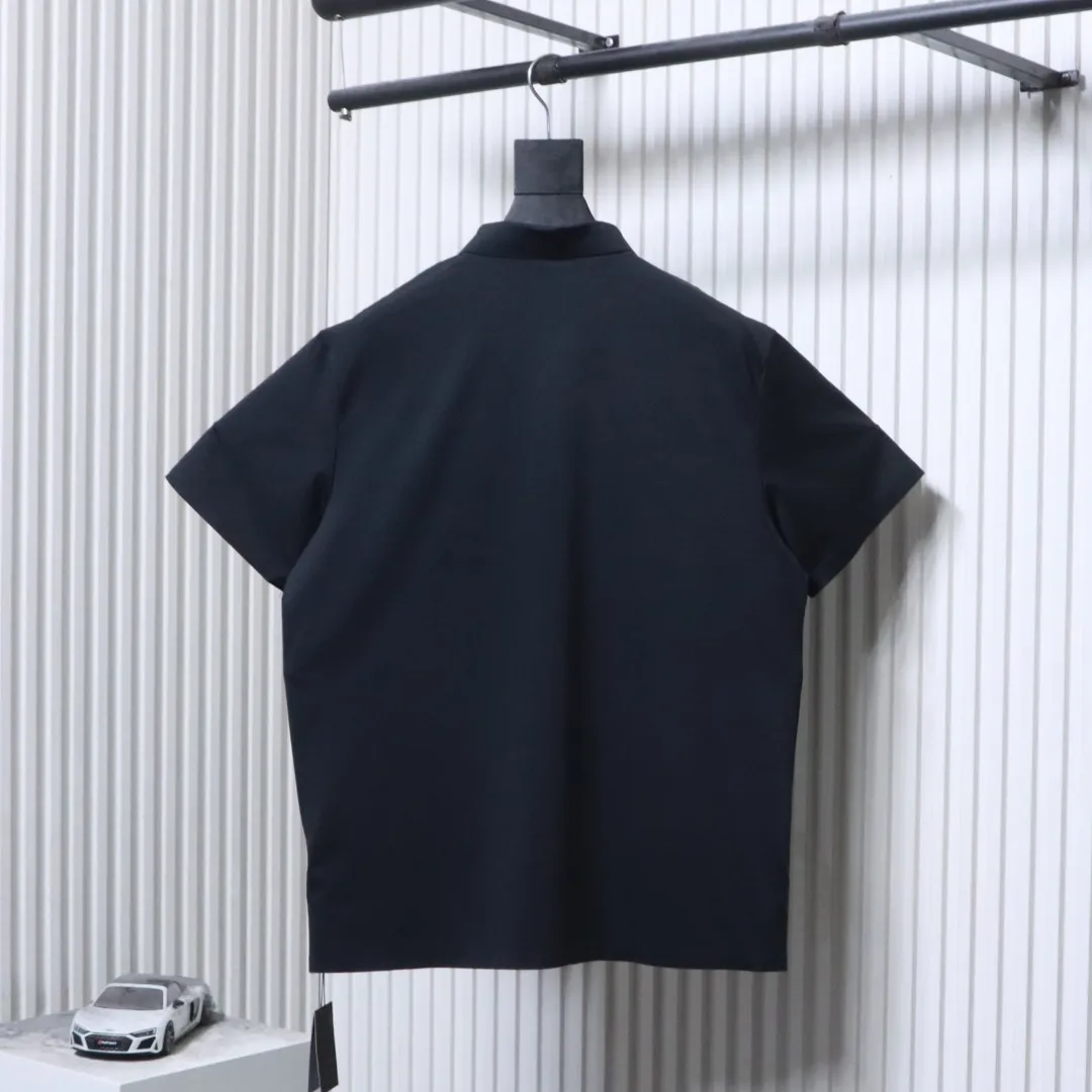Back Ice Silk Quick-Drying Polo Shirt Performance Golf T-Shirt