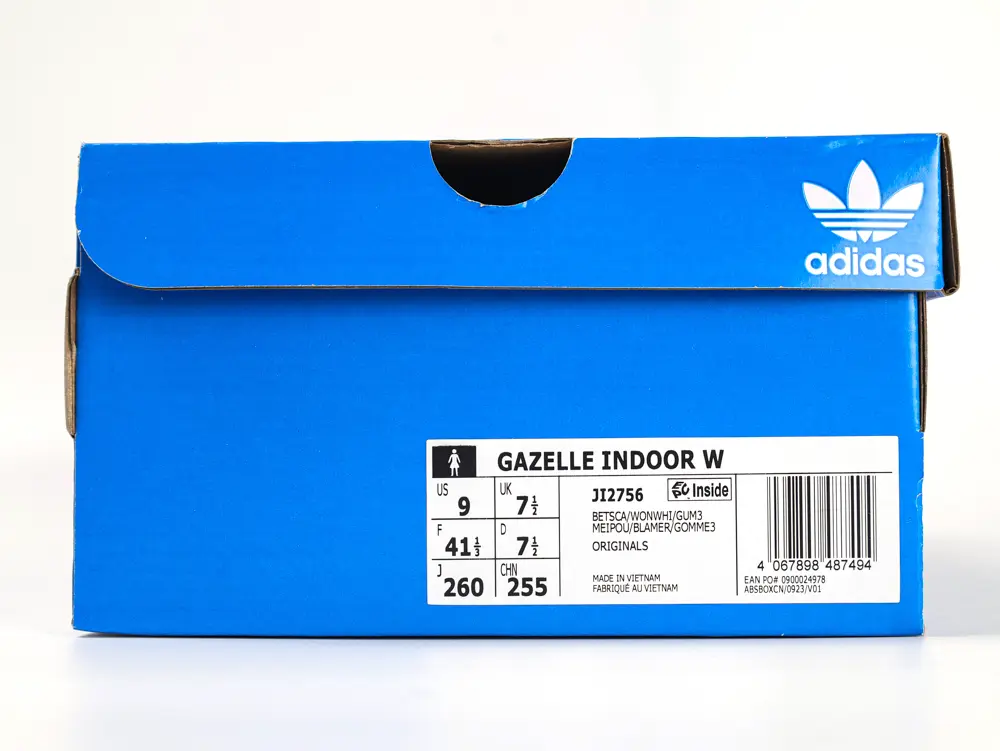 the blue shoe box