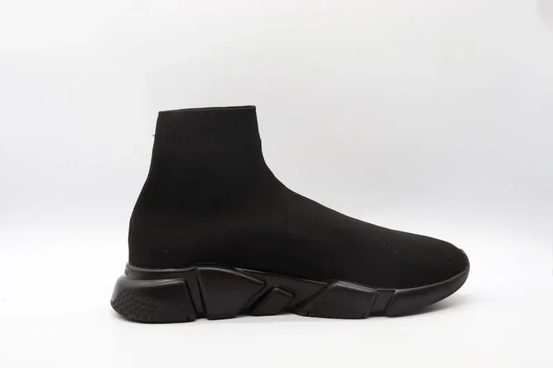 Balenciaga Speed Trainer Mid 'ALL BLACK"