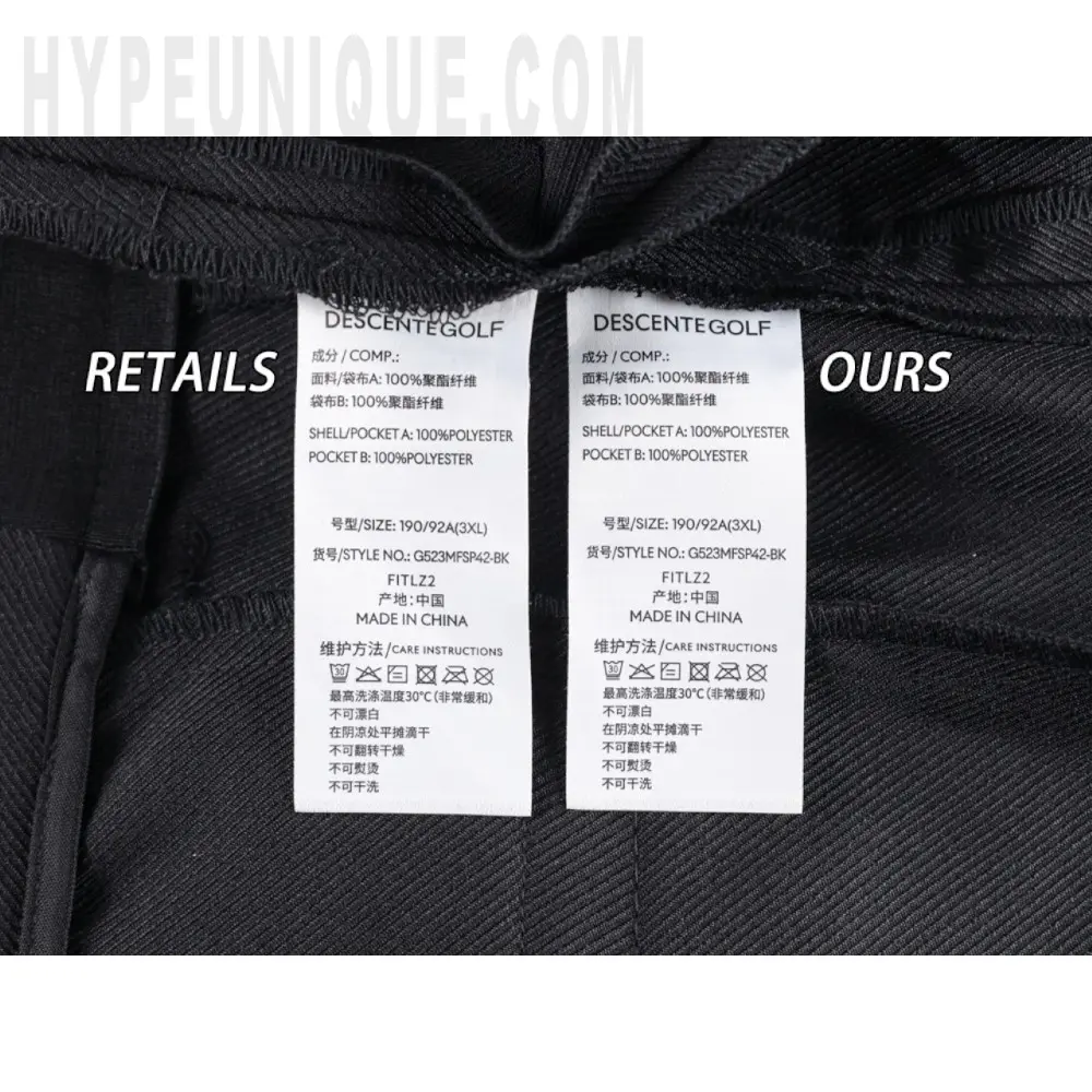 Wash Label