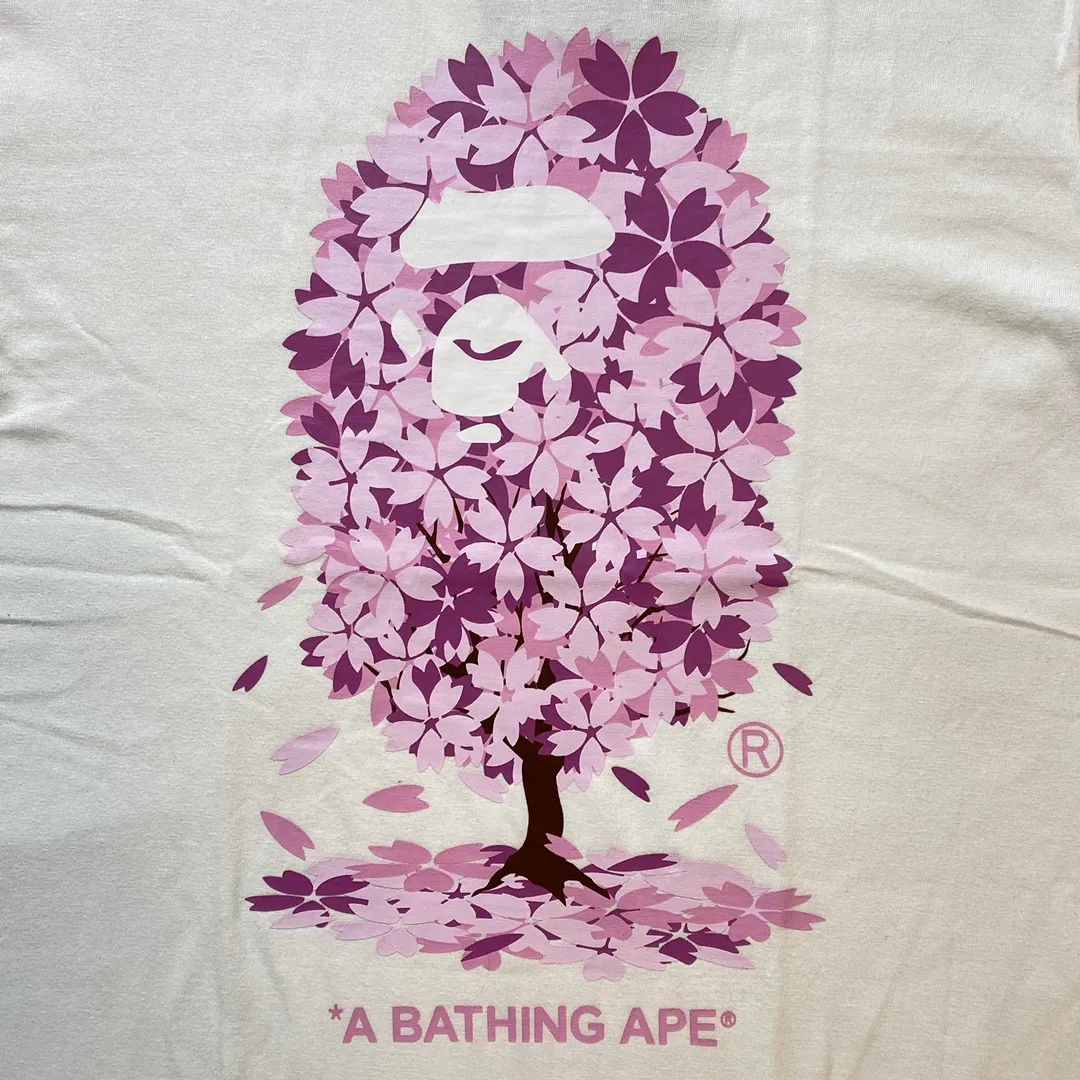 Cherry Blossom Ape Head Logo