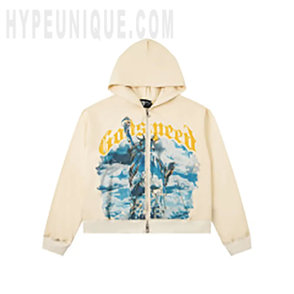 Godspeed Graphic Zip-Up Hoodie
