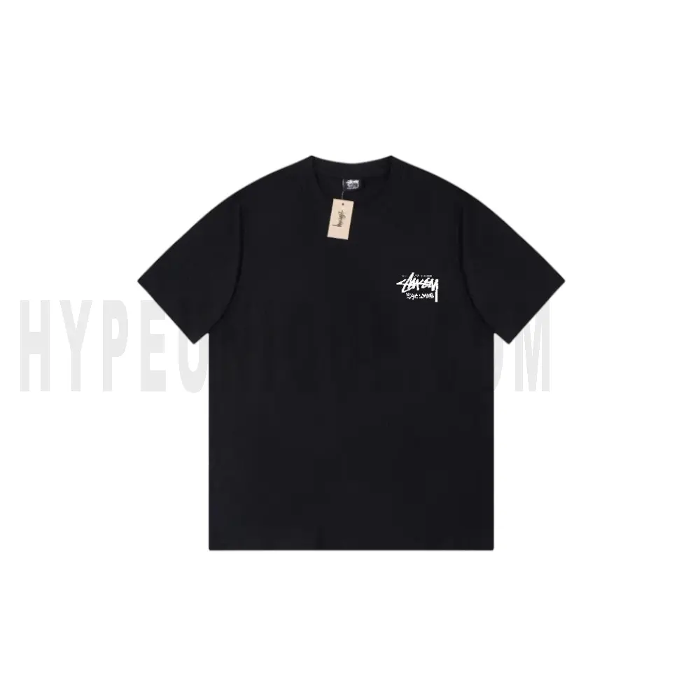 The front of the black clothes