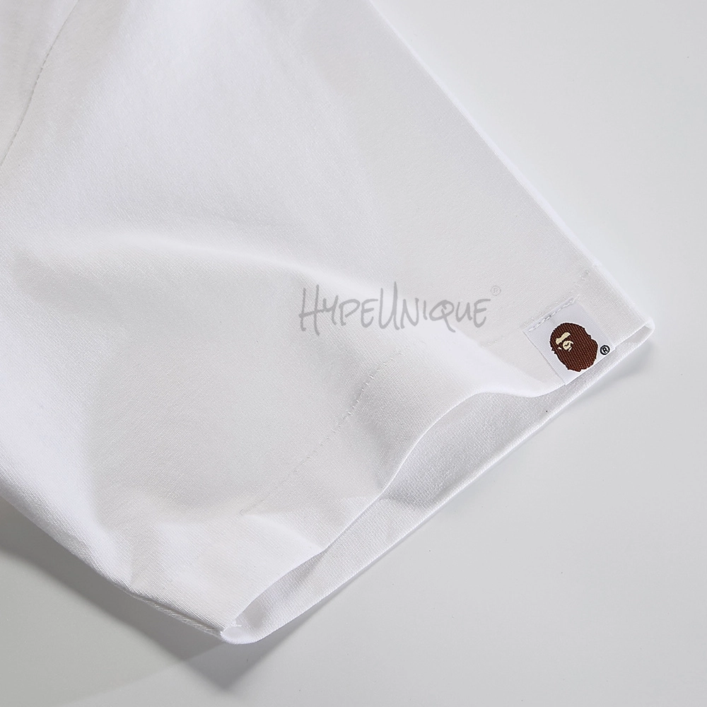 BAPE Tiger Camo Ape Head Tee White